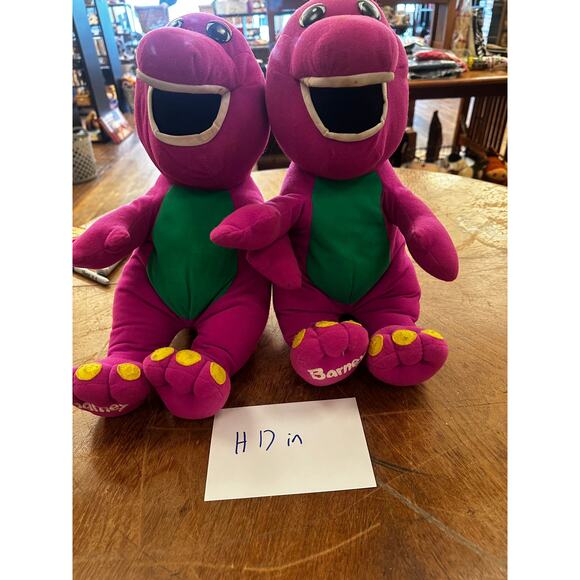 2 1990’s Barney The Dionsaur (2 total) H 17 - Picture 4 of 4